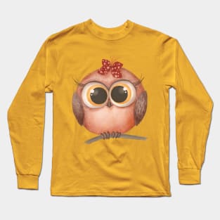 Little Owl Long Sleeve T-Shirt